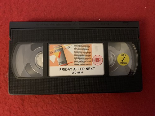 FRIDAY AFTER NEXT & FRIDAY 2 X RARE VINTAGE VHS VIDEO ICE CUBE TESTED FREE POST - Picture 7 of 9
