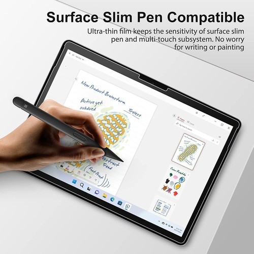 For Microsoft Surface Pro 10/ Pro 9 /Pro 8 /Pro X Screen Protector Glass Saver - Picture 3 of 6