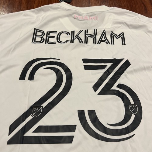 2020 Adidas Men’s Inter Miami FC Home David Beckham Soccer Jersey XL Extra Large - Picture 11 of 12