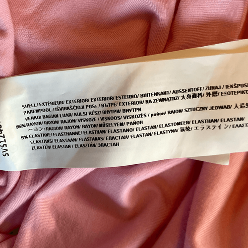 SOVERE NWOT The Entity Mini Dress in Musk Pink Oversized Bodice/ Bodycon Skirt S - Picture 9 of 11