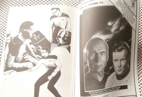 Personality Presents GEORDI "STAR TREK The New Crew" b/w - Picture 4 of 5