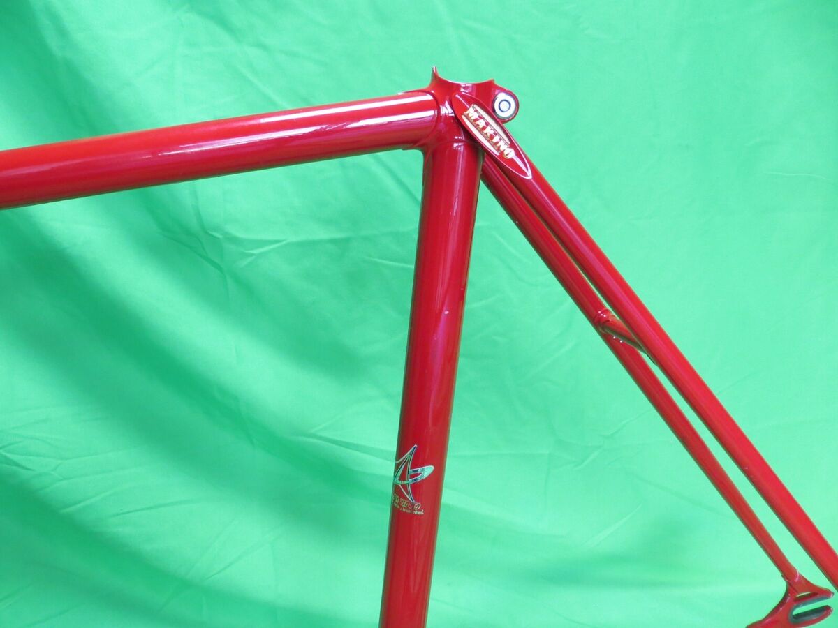 Makino NJS Keirin Frame Set Track Bike Fixed Gear Columbus Makino NJS Keirin Frame Set Track Bike Fixed Gear Columbus
