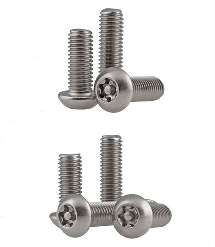 M3 M4 M5 M6M8M10 Cabeza Redonda Tornillo Torx Perno con Perno Antirrobo Acero Inoxidable - Imagen 1 de 23