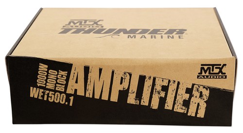 MTX WET500.1 1000 Watt Marine Mono Verstärker Klasse D Amp 4 Boot/ATV/UTV/RZR/Wagen - Bild 5 von 5