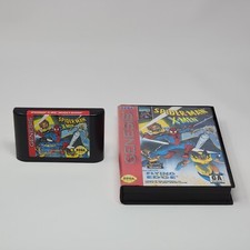 Spider-Man X-Men: Arcade's Revenge (Sega Genesis) Case & Cartridge TESTED