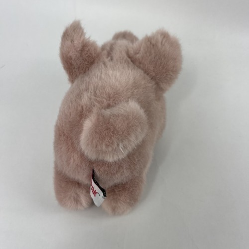 "Unipak Cerdo Peluche Animal Rosa 9"" Juguete Lechón Bebé Pequeño De Colección 1992" - Imagen 7 de 12