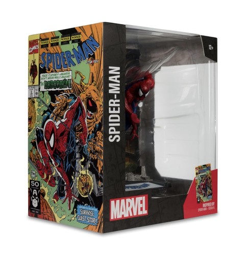 McFarlane Toys Marvel Collection 1:10th WV1 SPIDER-MAN (Spider-Man #6) New 12+ - Picture 21 of 24