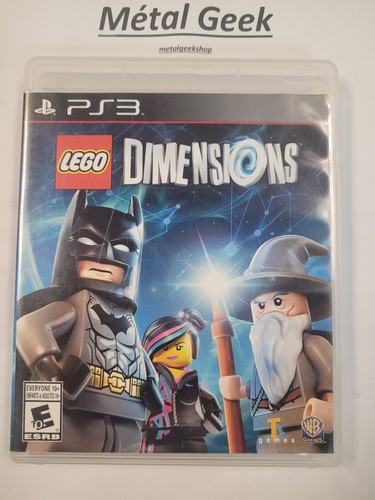 Lego Dimensions Ps3 NoManual EN/FR/ESP Tested Free Shipping in Canada !! - Picture 1 of 4