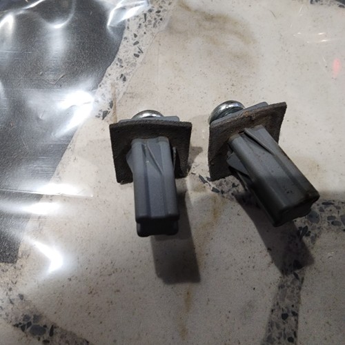 2019-2023 Lincoln Nautilus Rear Liftgate License Plate Mount Screws 15-19 MKC + - Bild 2 von 2