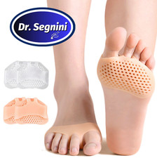PAIR SILICONE HONEYCOMB FOREFOOT INSOLES HIGH HEEL SHOES PAD TOE SEPARATOR PAIN  