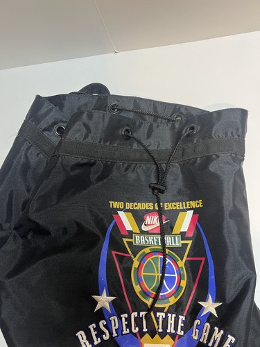Vintage Nike Basketball 20th Anniversary Two Decades of Excellence Backpack Bag - Picture 14 of 15