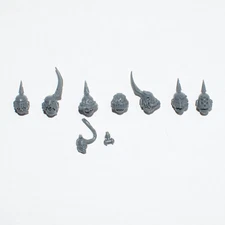 Warhammer 40K Death Guard Plague Marines Heads x 7 A [Bits]