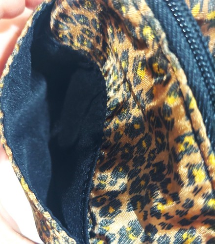 NEU Nine West Umhängetasche Leopardenmuster 6" Gold Kettenriemen Neu mit Etikett - Bild 8 von 14