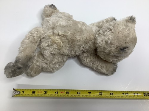 Vintage Gund Bootsie Katze Plüsch hellbraun blaue Augen 10 Zoll Stofftier Kätzchen Rarität selten - Bild 7 von 7