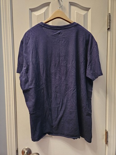 Vintage Fanatics Navy Detroit Tigers Weathered Official Tri-Blend T-Shirt XL - Picture 2 of 3