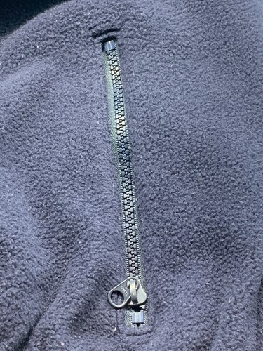 Timberland Weathergear Mens Fleece Full Zip Vest Navy Blue Size M - Picture 6 of 10