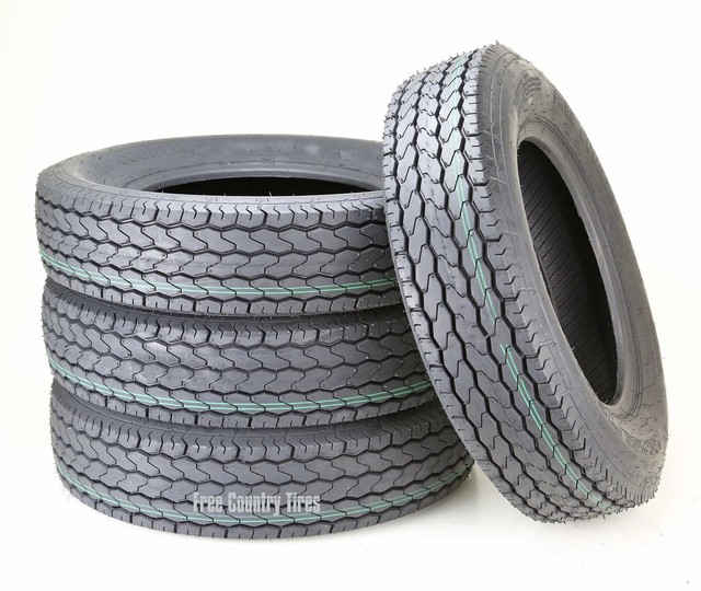 MASSFX ST205/75D15 Bias 6 Ply Trailer Tire Set of 4 Tires 205/75-15 MASSFX ST205/75D15 Bias 6 Ply Trailer Tire Set of 4 Tires 205/75-15