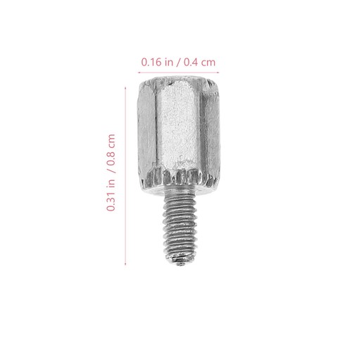 2 PCS Hexagon Head Screws SSD Hard Disk Mounting Replacement Computer - Bild 7 von 12
