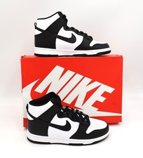 NEW NIKE DUNK HIGH WOMENS SHOES SIZE 8 PANDA BLACK & WHITE SNEAKERS DD1869 103