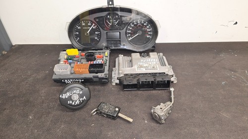 KIT CENTRALINA MOTORE ECU 1.6 DIESEL CITROEN BERLINGO 625 B9 MK2 2013