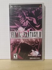 Final Fantasy II 2 (Sony PSP, 2007) Complete CIB W/ Registration Card