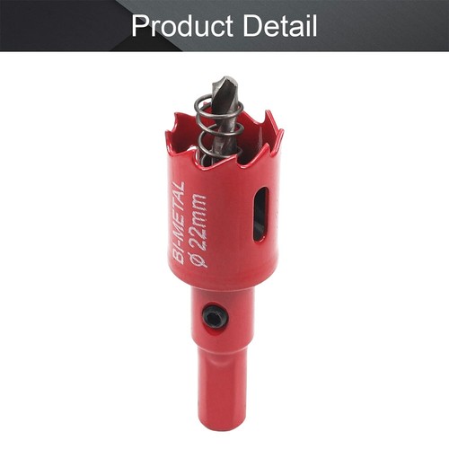 Utoolmart 22 mm Bi-Metall Lochsäge M42 Schnellarbeitsstahl Lochsägeblatt 25 mm Schneiden - Bild 4 von 7