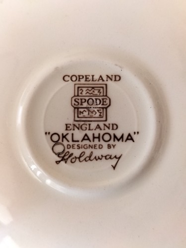 Vintage (1940s) Copeland Spode "Oklahoma" Harold Holdway Espresso Coffee Set - Picture 5 of 5