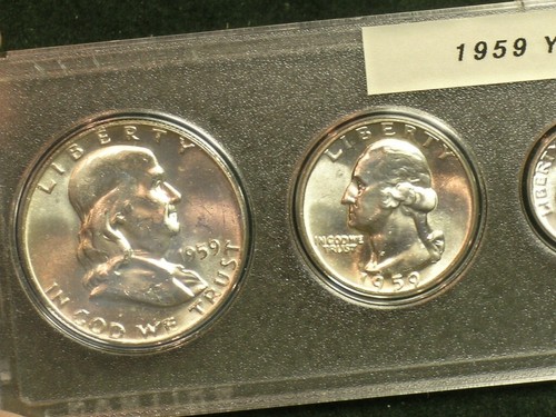1959-P Very Choice BU Philadelphia Mint Year Set - 59P33 - Picture 3 of 6