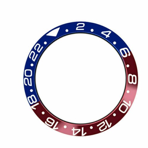 Replacement Ceramic Bezel Insert Watch Ring for 40mm GMT Watch Case Accessories - Picture 16 of 21