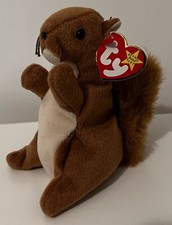 Ty Beanie Babies Nuts the Squirrel