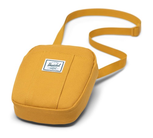 Herschel Cruz Crossbody Umhängetasche Tasche dunkelgelb Neu - Bild 3 von 3