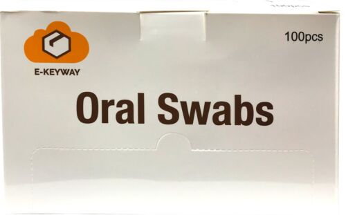Oral Swabs Disposable Dental Swabstick for Mouth Cleaning Sponge 100PCS Soft - Picture 4 of 4