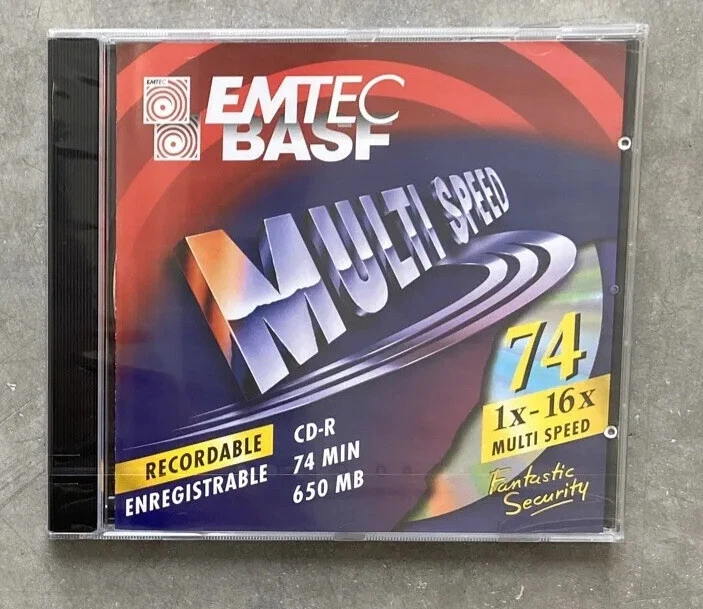 5x EMTEC CD-R Multi Speed 74 650 MB + 80 700 MB - Neu & Verschweißt - Bild 4 von 4