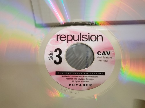Roman Polanski Repulsion Criterion Collection Laserdisc 1965 Funky Formats W6 - Foto 14 di 17