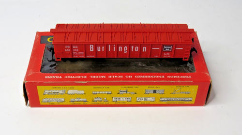 HO Tyco/ Mantua Burlington Route Gondola Covered CB&Q # 170006 BOXED L-1323 - Picture 5 of 9
