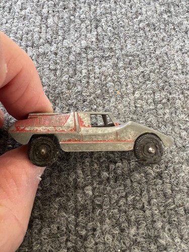 Tootsie Toy VTG Diecast Fiat Abarth #3 Red USA Metal Automatic - Picture 7 of 8