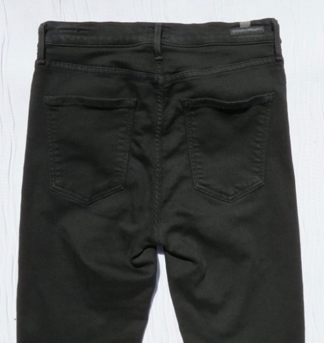 CITIZENS of HUMANITY USA women’s 29 Black Stretch ROCKET High Rise Skinny Jeans - Picture 4 of 5