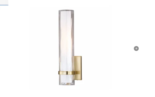 Cascadia Vilo 4.5-in 1-Light Golden Brass Modern/Contemporary Vanity Light - Picture 1 of 4