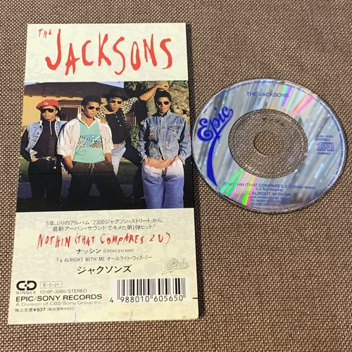 Promo THE JACKSONS Nothin JAPAN 3" CD SINGLE 10.8P-3065 MICHAEL JACKSON - Picture 1 of 7