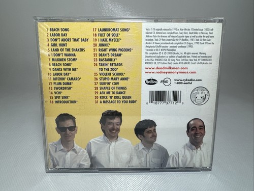 Now We Are 20 by Dead Milkmen (CD) VERY GOOD - Picture 3 of 3
