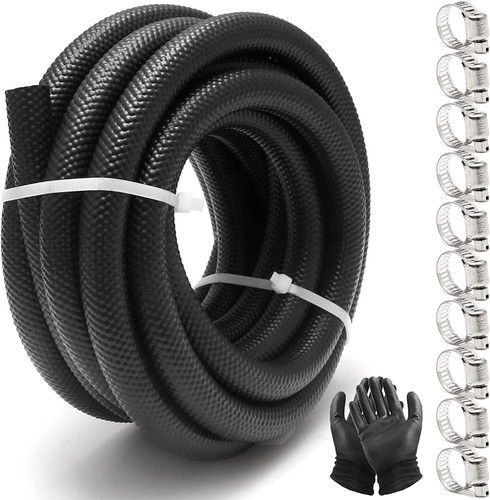 3/8" InchFuel Line NBR Rubber Hose10mm Fuel Line Hose Fuel Injection Hose 20FT - Picture 7 of 7