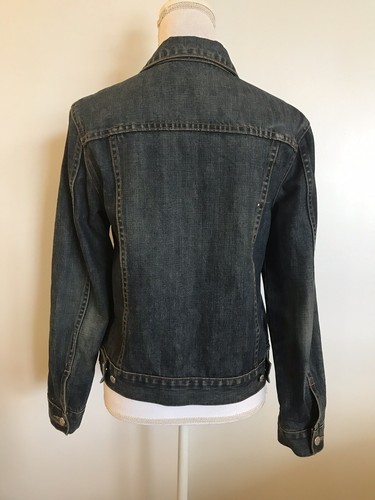 J. Chaqueta vaquera CREW mediana para mujer Denim Trucker - Imagen 3 de 5