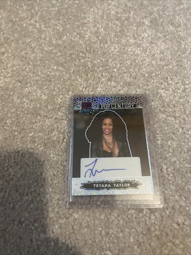 Pop Century Teyana Taylor Autograph Card 4/30