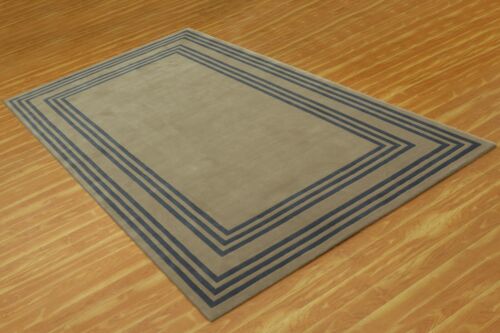 Modern Hand Tufted 100% Wool Handmade Area Rugs Home Décor Carpets 4x6 6x9 Ft - Picture 5 of 10