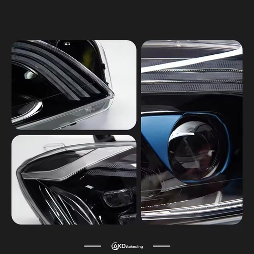 Headlights For Benz W164 ML350 2012-2015 LED w/Sequential Turn Signal Assembly - Bild 6 von 7