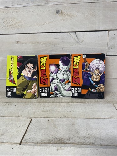 Dragon Ball GT & Dragon Ball Z DVD Seasons Lot Of 3 Fast Shipping