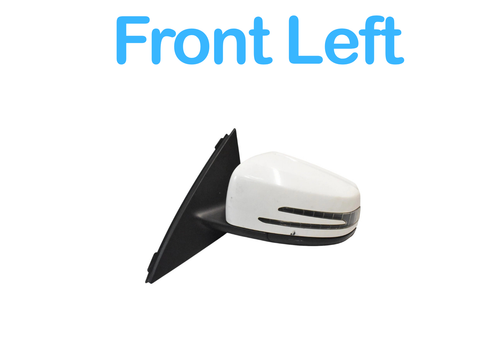 12-14 Mercedes-Benz C250 C350 Coupe Front Left Side Rear View Door Mirror Oem - Picture 3 of 12