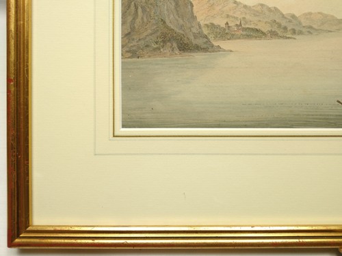 PINTURA ACUARELA ANTIGUA FRANZ KAISERMANN, PESCADOR EN LAGO, LISTADA A 39 K £ - Imagen 10 de 24