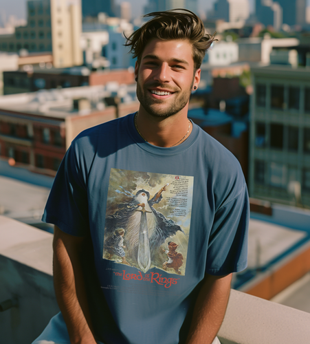 Camiseta De Colección El Señor de los Anillos | Ralph Bakshi 1978 Clásico Animado - Imagen 1 de 18