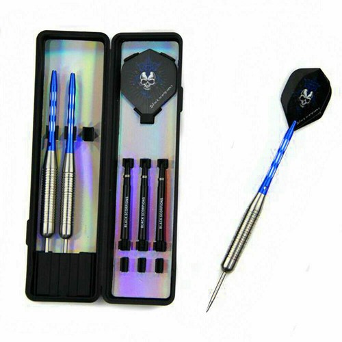 3Pcs Professional Tungsten Steel Tip Dart Set Barrel Aluminium Shafts Darts 26g - Picture 7 of 8